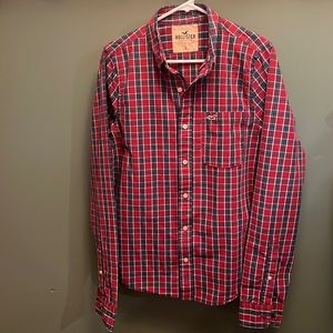 Hollister Red Flannel